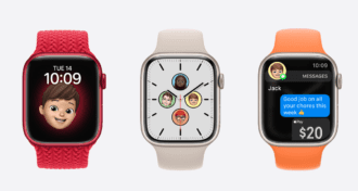 Apple Watch series 7 tích hợp kính chống nứt