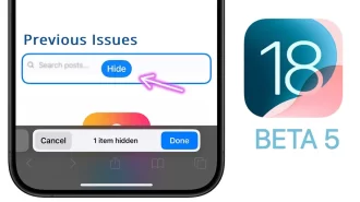 iOS 18 Beta 5: Trải nghiệm mới với Distraction Control, tùy chỉnh màn hình chính và nhiều hơn nữa